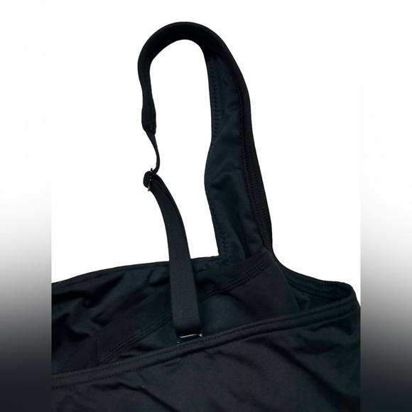 SEA LEVEL SWIM Australia Black Front Twist Ruched One Piece Swimsuit NWT - Picture 7 of 8